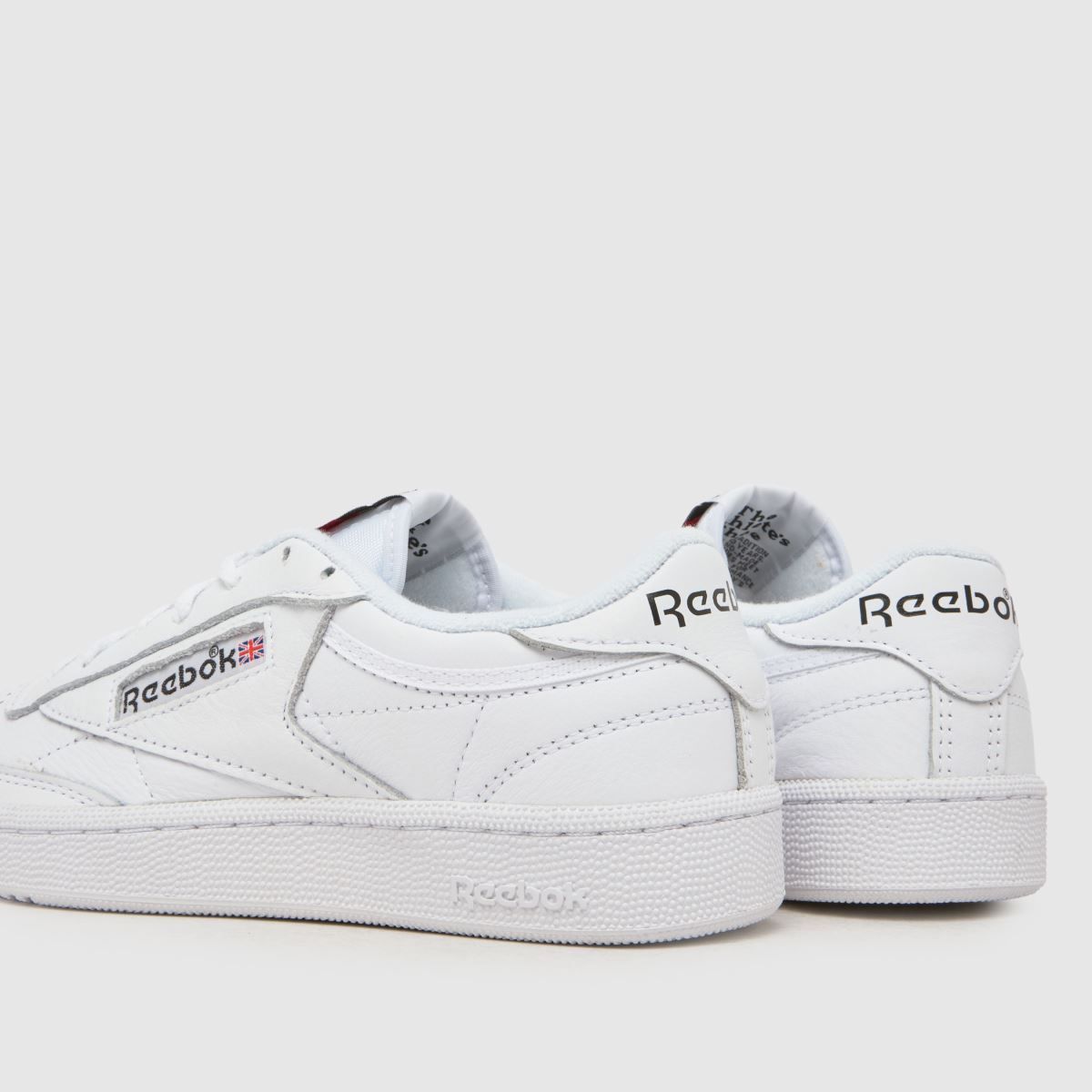 Reebok Club C 85 in White & Black Reebok Club C 85 7