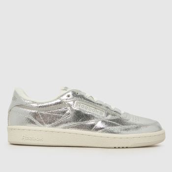 Reebok Silver Club C 85 Womens Trainers