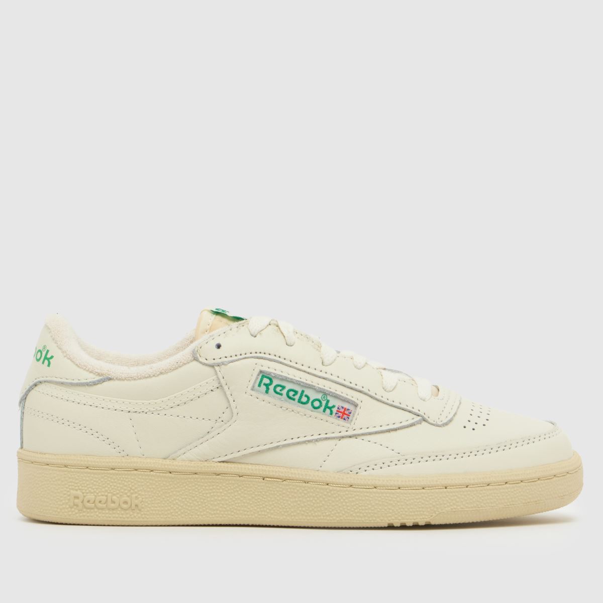 Reebok Club C 85 Trainers in Off-White Multi