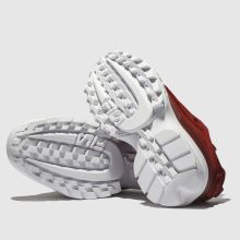 fila burgundy disruptor ii trainers