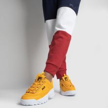 Damen fila Gelb Disruptor Ii Leather Sneaker Damen fila Gelb Disruptor Ii Leather Sneaker