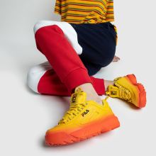 orange fila disruptor