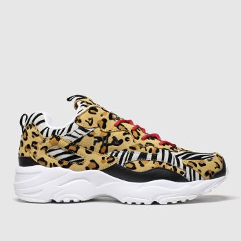 fila black & brown ray tracer animal trainers fila black & brown ray tracer animal trainers