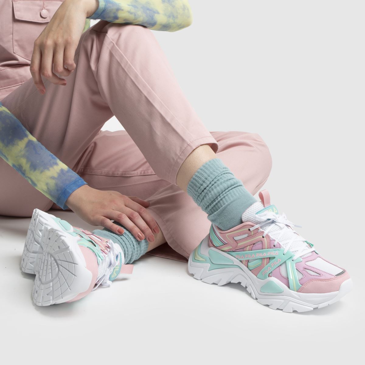 fila electrove 2 pink