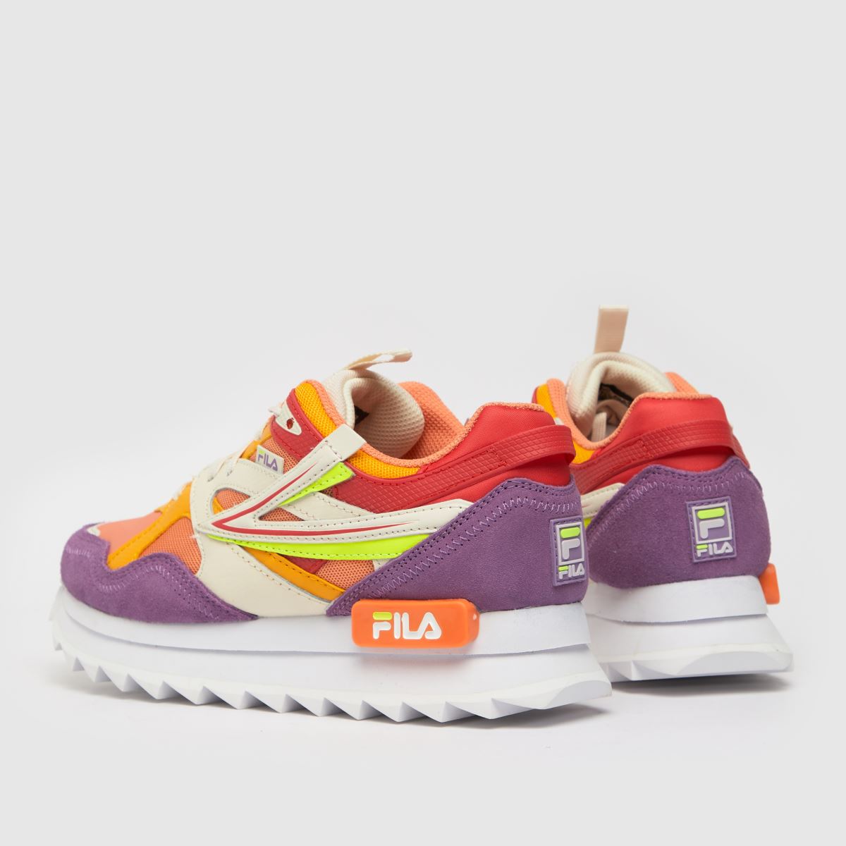 fila white orange
