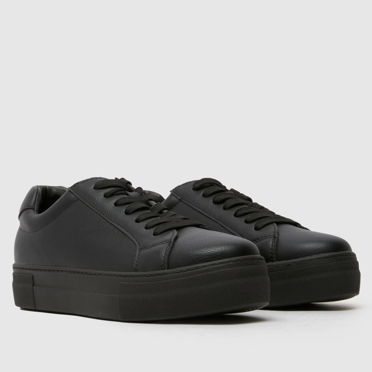 schuh Wide Fit Marley Platform in Black schuh Marley Platform 8