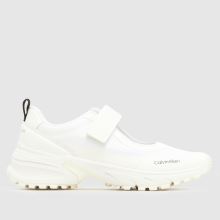CALVIN KLEIN Hike Runner Mary Jane Slipon in White CALVIN KLEIN Hike Runner Mary Jane Slipon,1 of 4