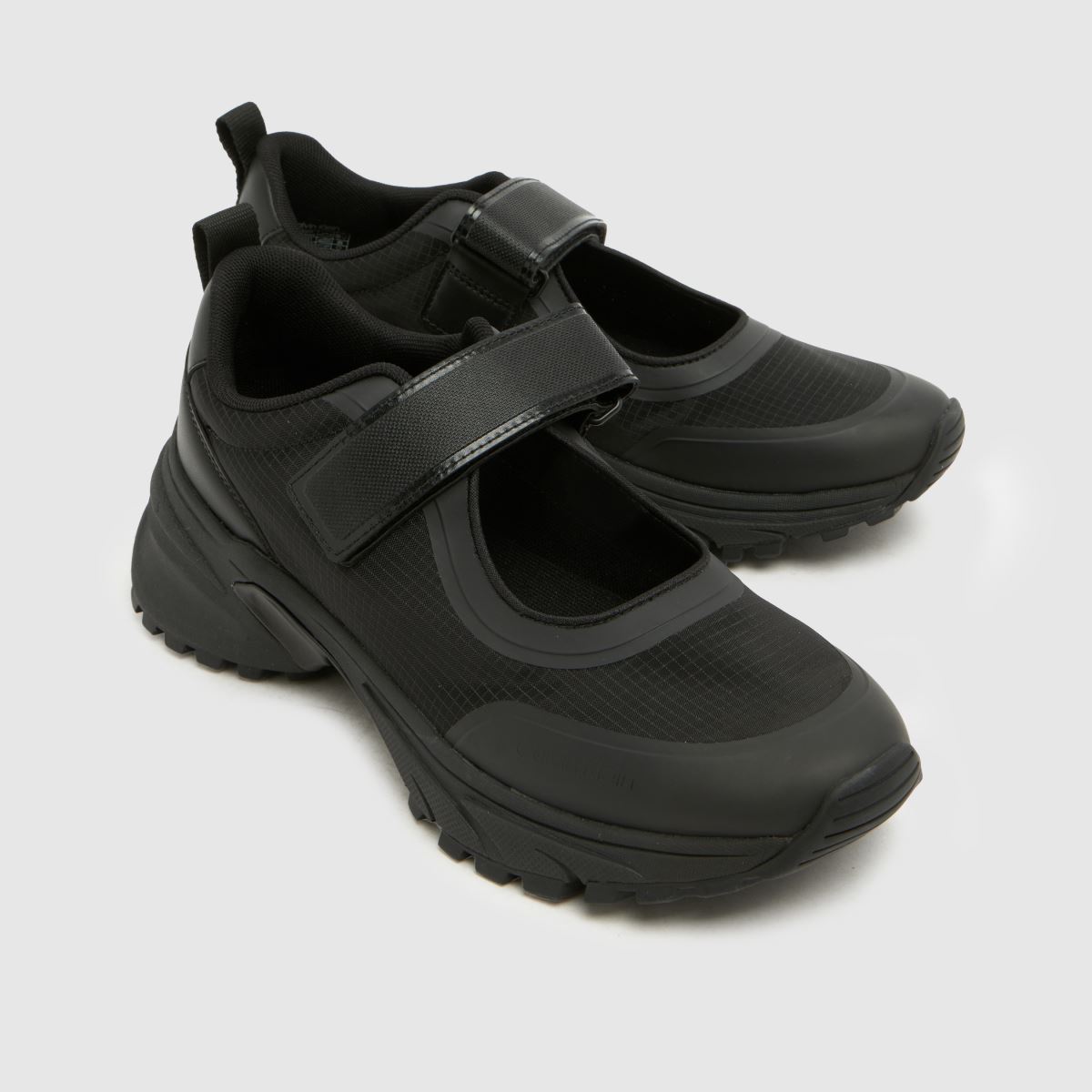 CALVIN KLEIN Hike Runner Mary Jane Slipon in Black CALVIN KLEIN Hike Runner Mary Jane Slipon 4