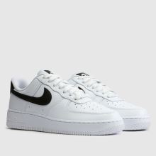 Nike Air Force 1 in White & Black Nike Air Force 1,2 of 4