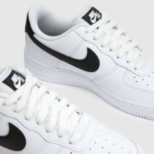 Nike Air Force 1 in White & Black Nike Air Force 1,4 of 4