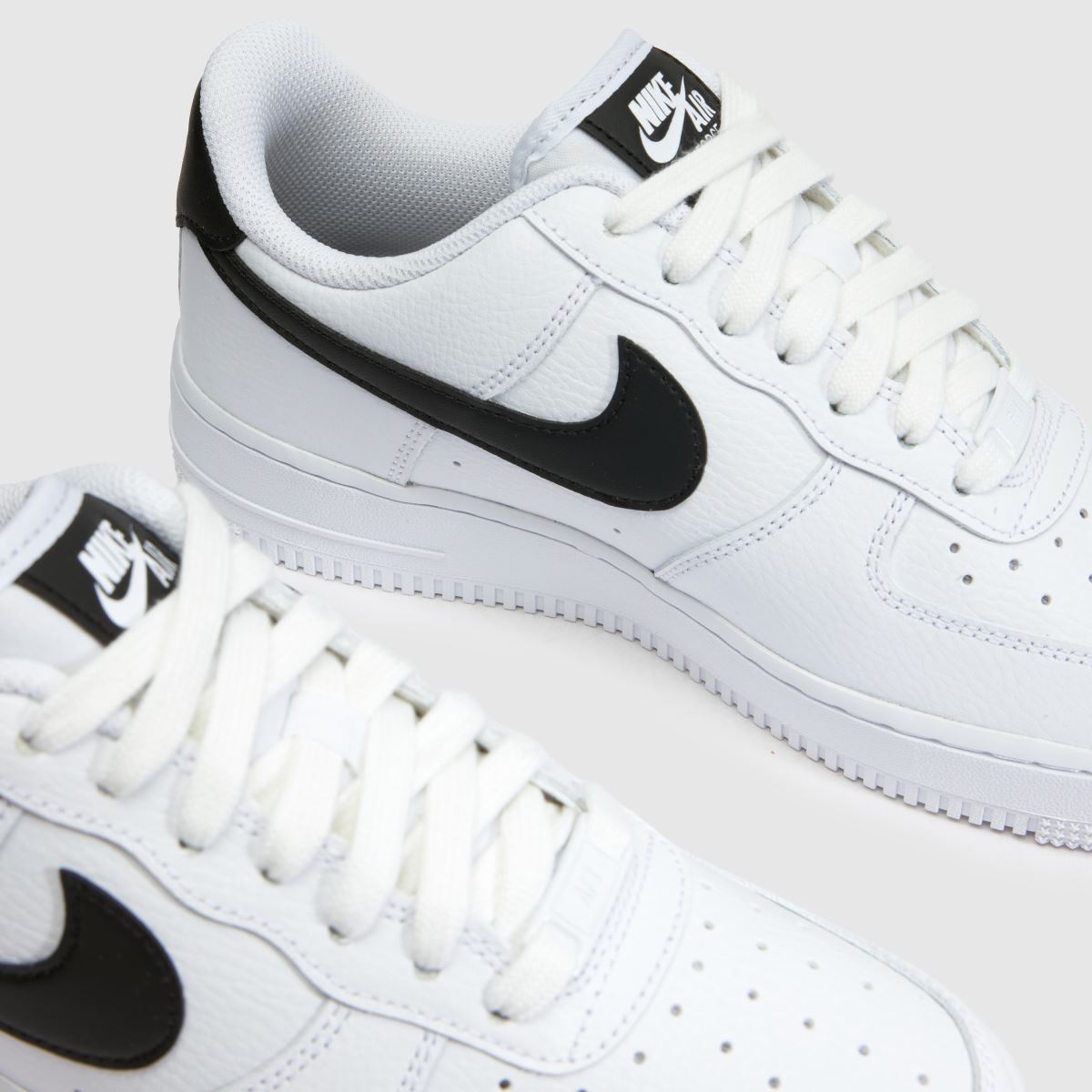 Nike Air Force 1 in White & Black Nike Air Force 1 7