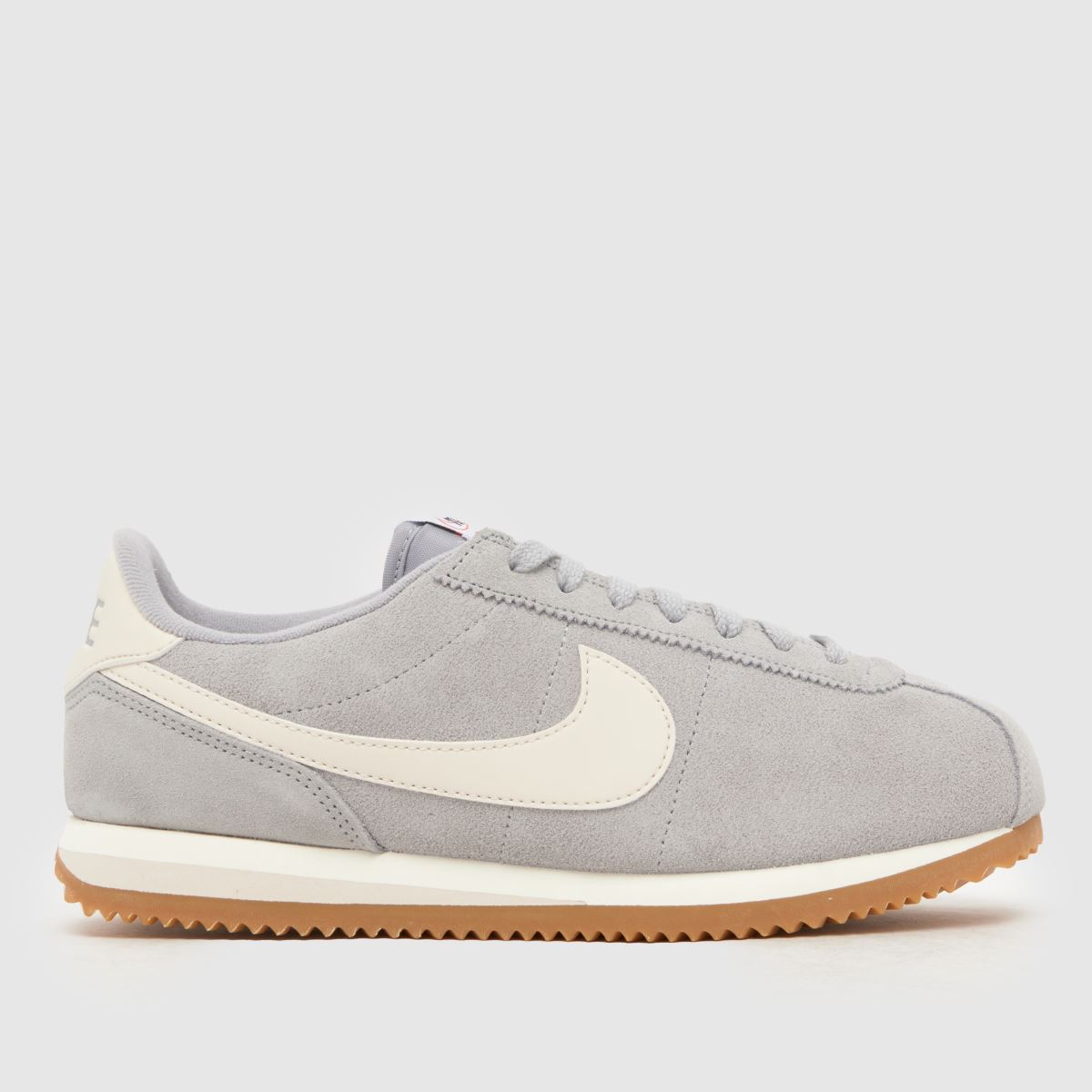 grey nike cortez womens