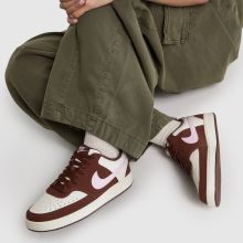 Nike Court Vision in Brown Multi Nike Court Vision,2 of 4