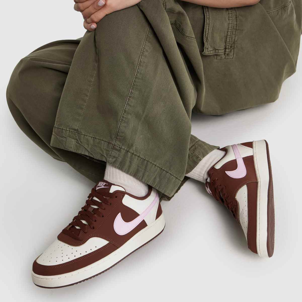 Nike Court Vision in Brown Multi Nike Court Vision 8