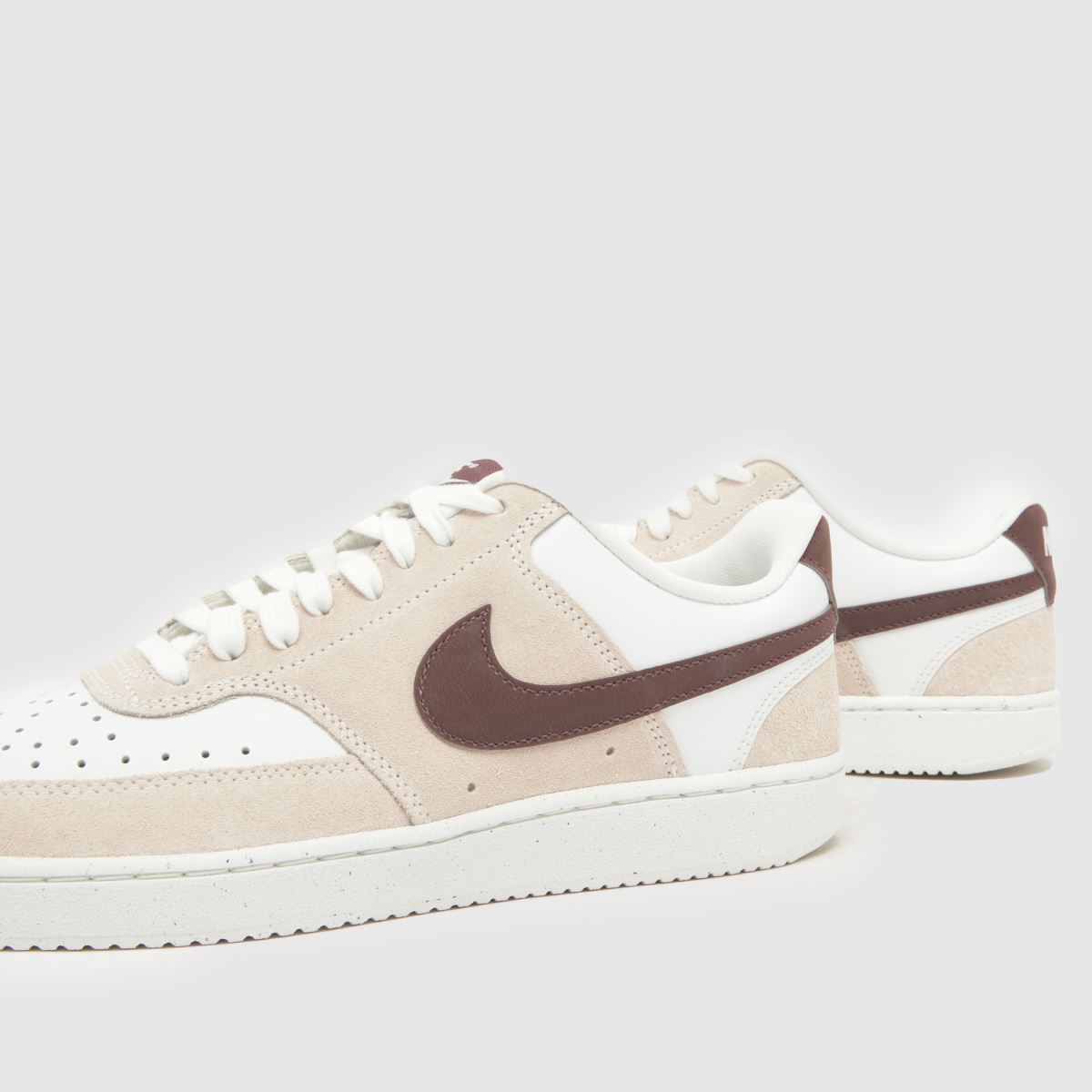 Nike Court Vision in White & Purple Nike Court Vision 7