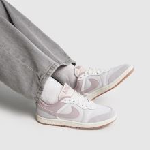 Nike Jordan Skyline Low in White & Pink Nike Jordan Skyline Low,2 of 4