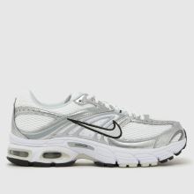Nike Air Max Moto 2K in White & Silver nike Nike Air Max Moto 2K in White & Silver,1 of 4