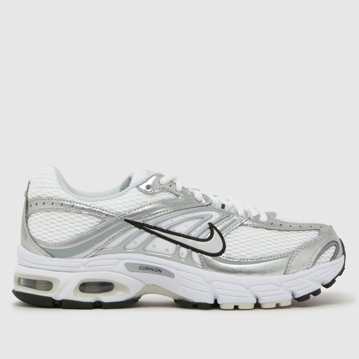 Nike Air Max Moto 2K in White & Silver nike Nike Air Max Moto 2K in White & Silver