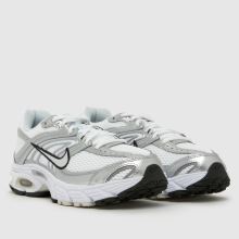 Nike Air Max Moto 2K in White & Silver nike Nike Air Max Moto 2K in White & Silver,2 of 4
