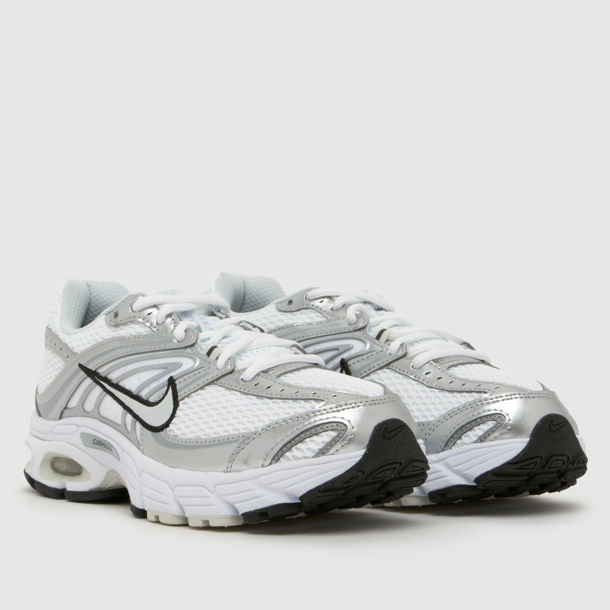 Nike Air Max Moto 2K in White & Silver nike Nike Air Max Moto 2K in White & Silver 3