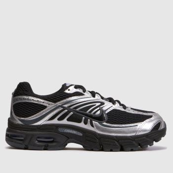 Nike Black & Silver Air Max Moto 2K Womens Trainers