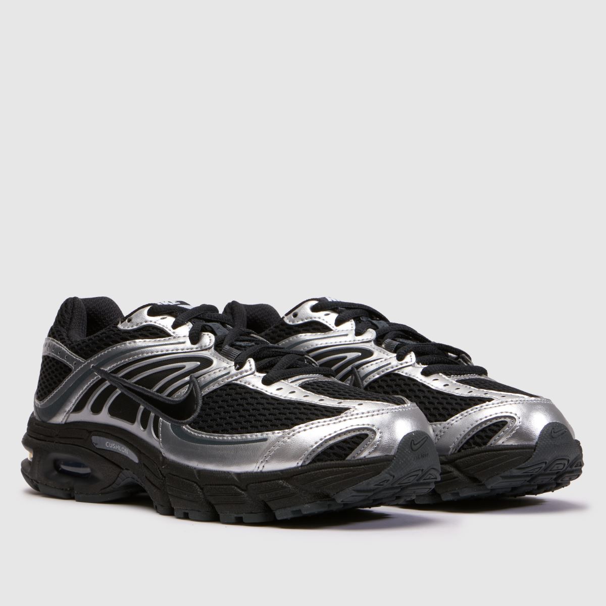 Nike Air Max Moto 2K in Black & Silver Nike Air Max Moto 2K 3