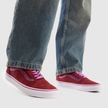 Vans Old Skool in Burgundy Vans Old Skool,2 of 4