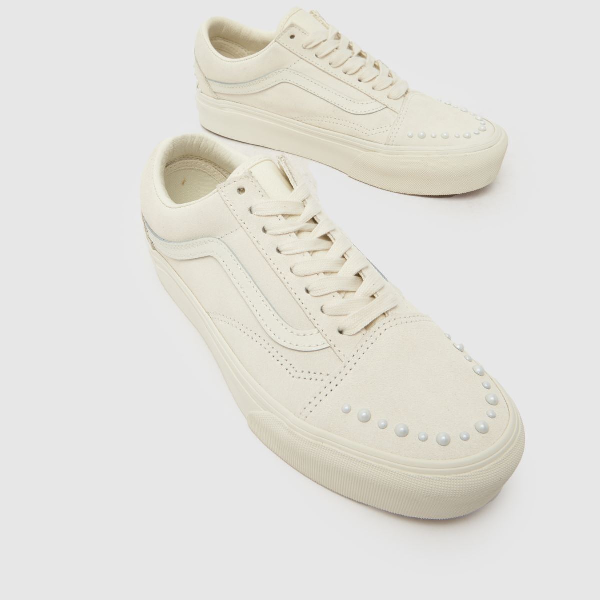 Vans Old Skool Platform in Off-White Vans Old Skool Platform 4