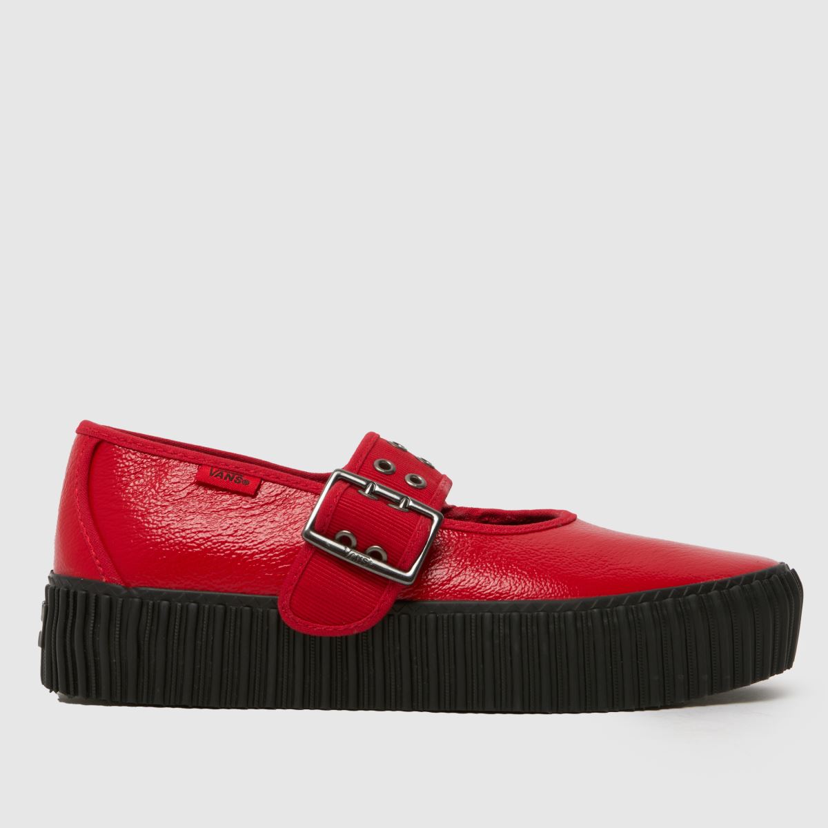 Vans Mary Jane Creeper Trainers in Red