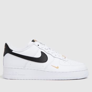 Nike white & black air force 1 07 essential trainers Nike white & black air force 1 07 essential trainers