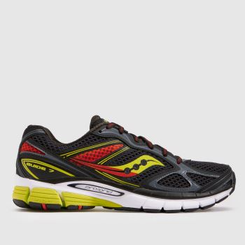 Saucony Black Multi Guide 7 Womens Trainers
