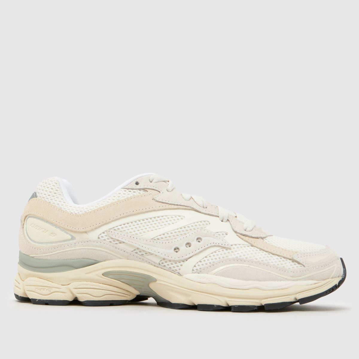 Saucony Progrid Omni 9 Trainers in White Multi