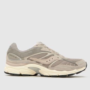 Saucony Grey Multi Progrid Omni 9 Womens Trainers