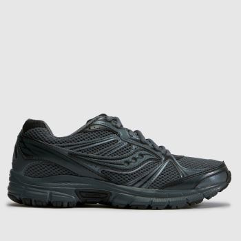 Saucony Dark Grey Grid Legacy Womens Trainers