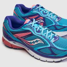 Saucony Guide 7 in Blue Multi Saucony Guide 7,4 of 4