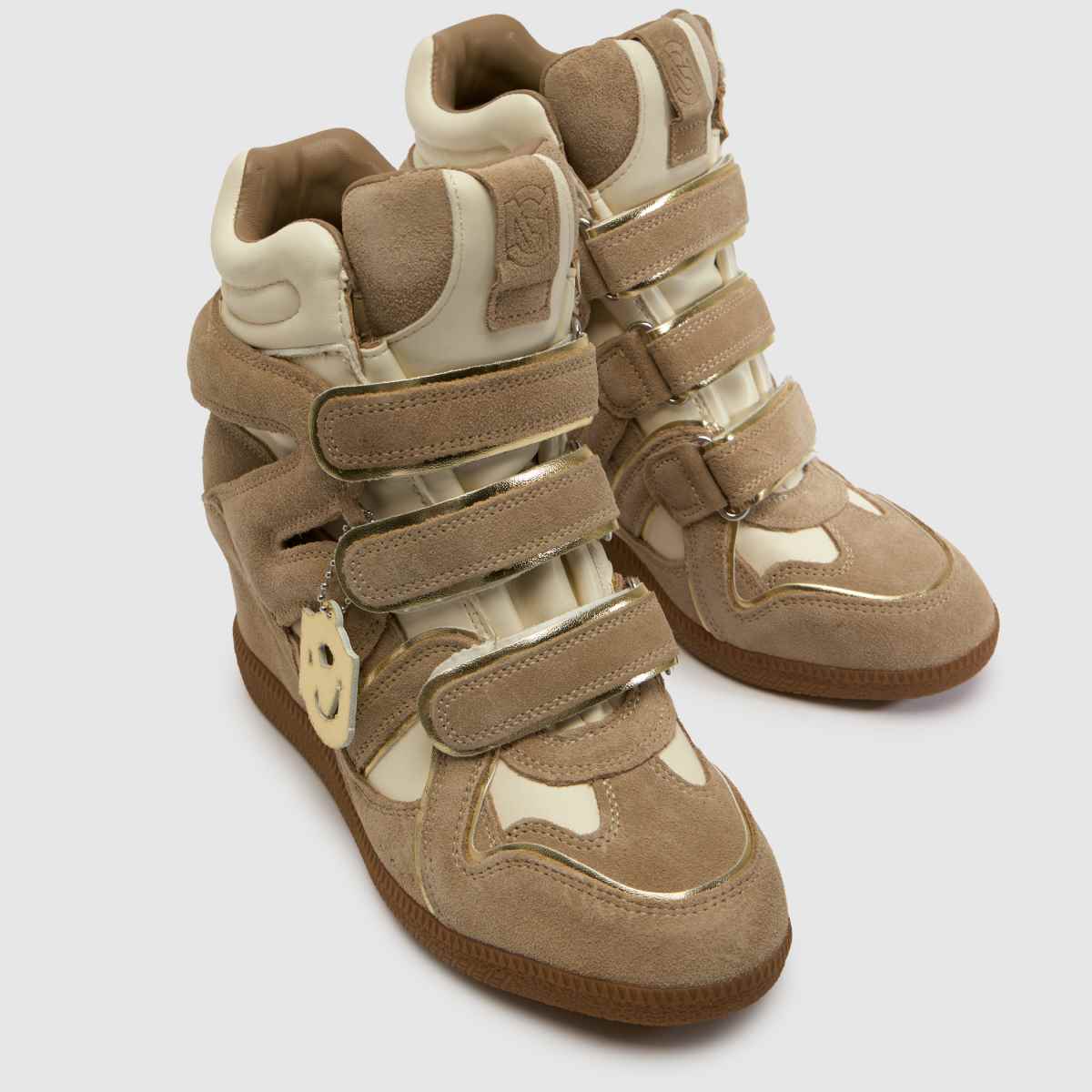 Steve Madden Mavis Wedge in Beige Steve Madden Mavis Wedge 4
