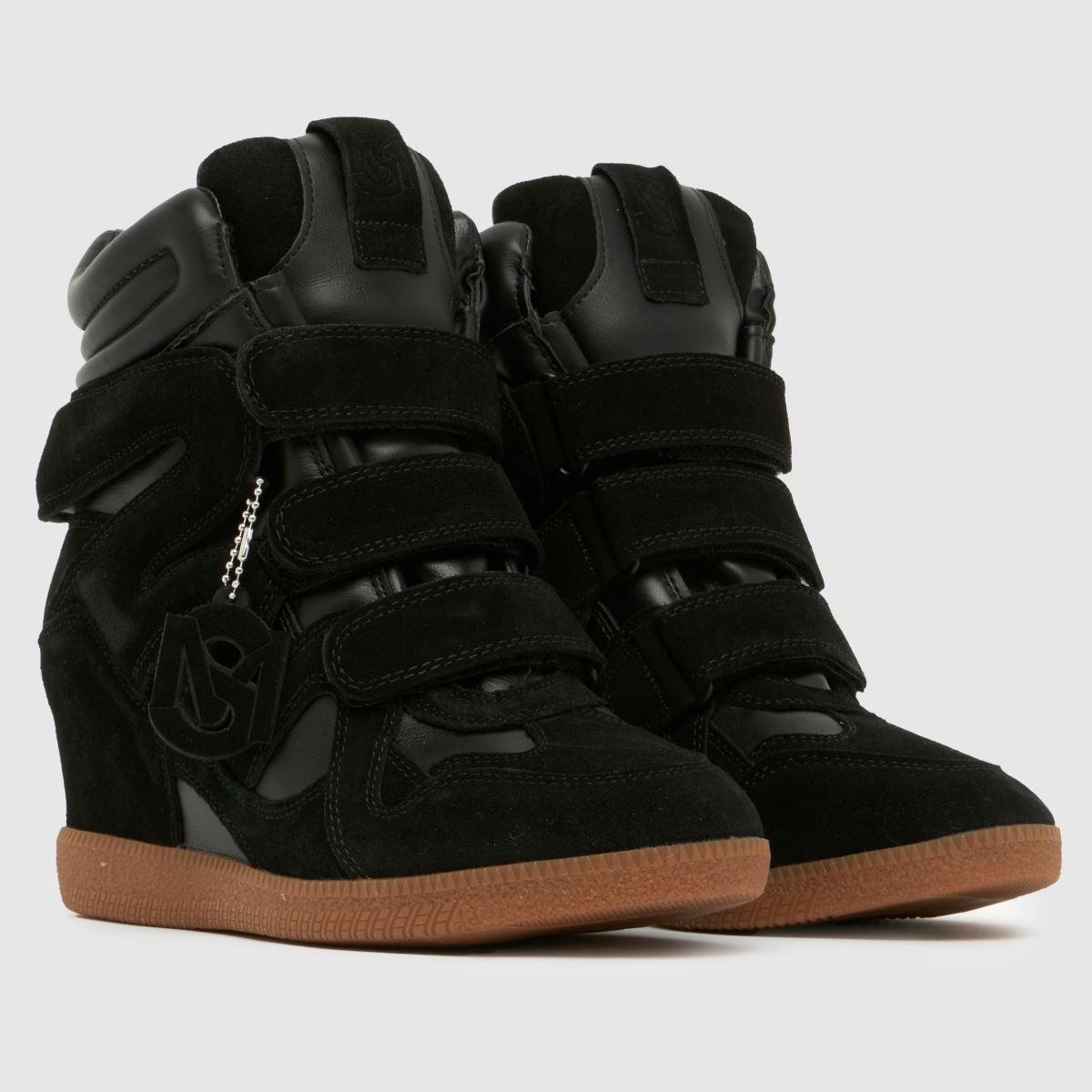 Damen Steve Madden Schwarz Mavis Wedge Sneaker steve madden Damen Steve Madden Schwarz Mavis Wedge Sneaker 3
