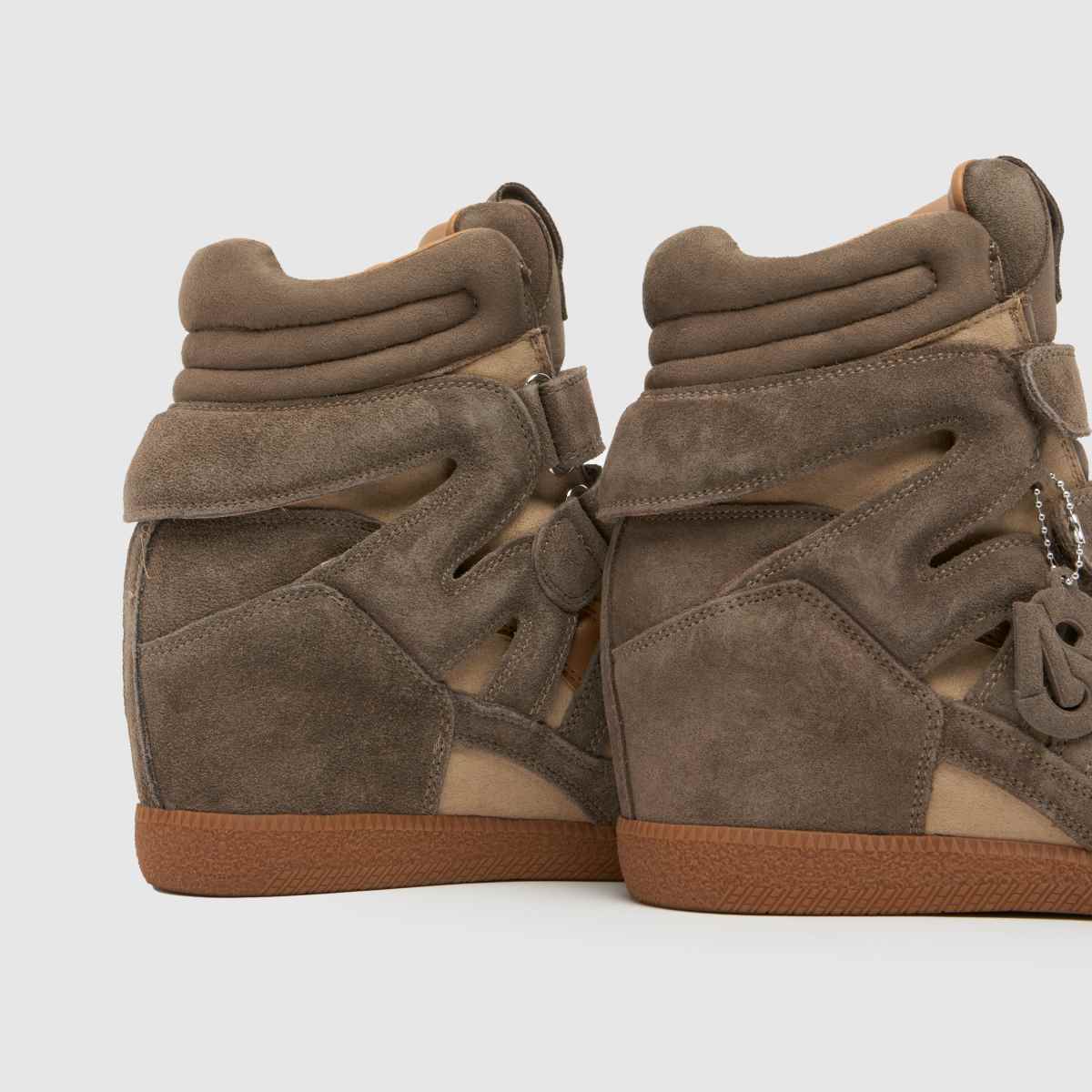 Steve Madden Mavis Wedge in Taupe Steve Madden Mavis Wedge 4