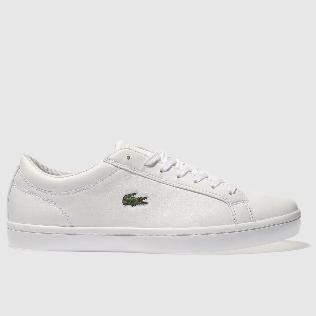 Lacoste straightset on sale women's white