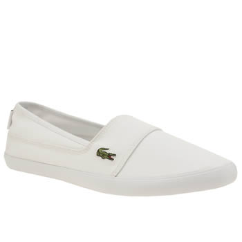 lacoste marice white