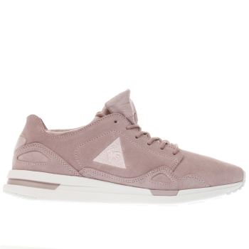 LE COQ SPORTIF PALE PINK LCS R FLOW TRAINERS LE COQ SPORTIF PALE PINK LCS R FLOW TRAINERS