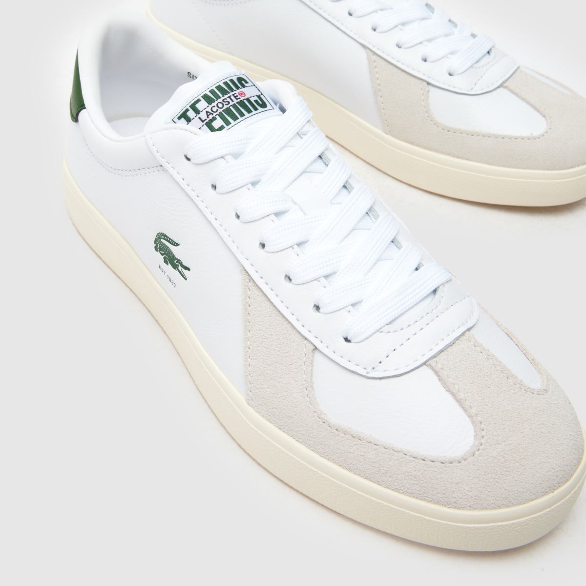 Lacoste Baseshot Pro in White Multi Lacoste Baseshot Pro 4