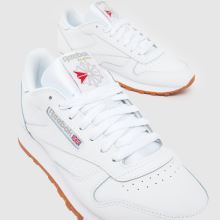 Damen Reebok Weiß-grau Classic Leather Sneaker Reebok Classic Leather,3 von 4