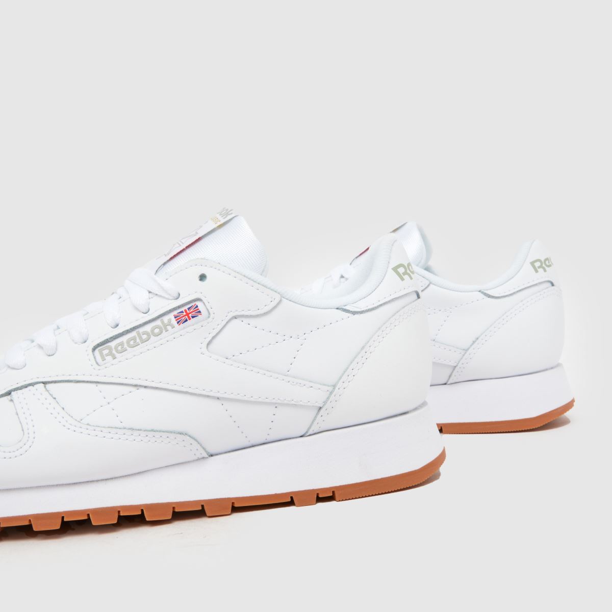 Damen Reebok Weiß-grau Classic Leather Sneaker Reebok Classic Leather 7