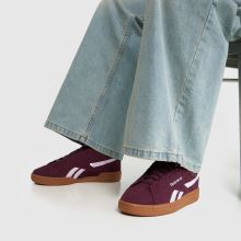 Reebok Club C Grounds in Burgundy Reebok Club C Grounds,2 of 4