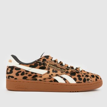 Reebok Print Club C Grounds Womens Trainers