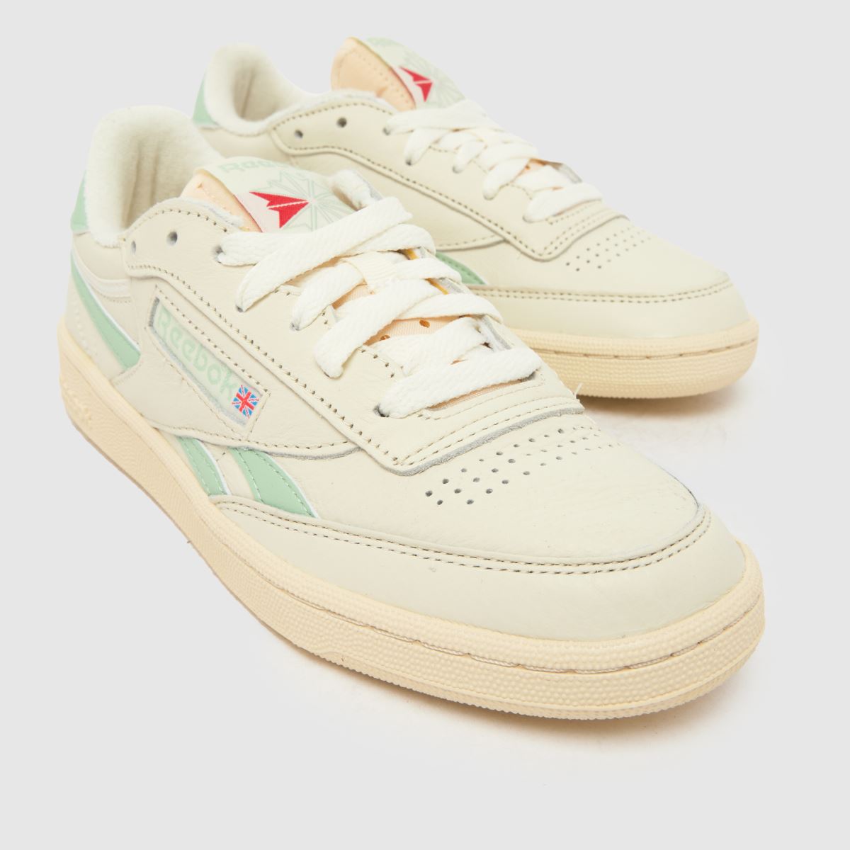 Damen Reebok Weiß-grün Club C Revenge Sneaker Reebok Club C Revenge 4