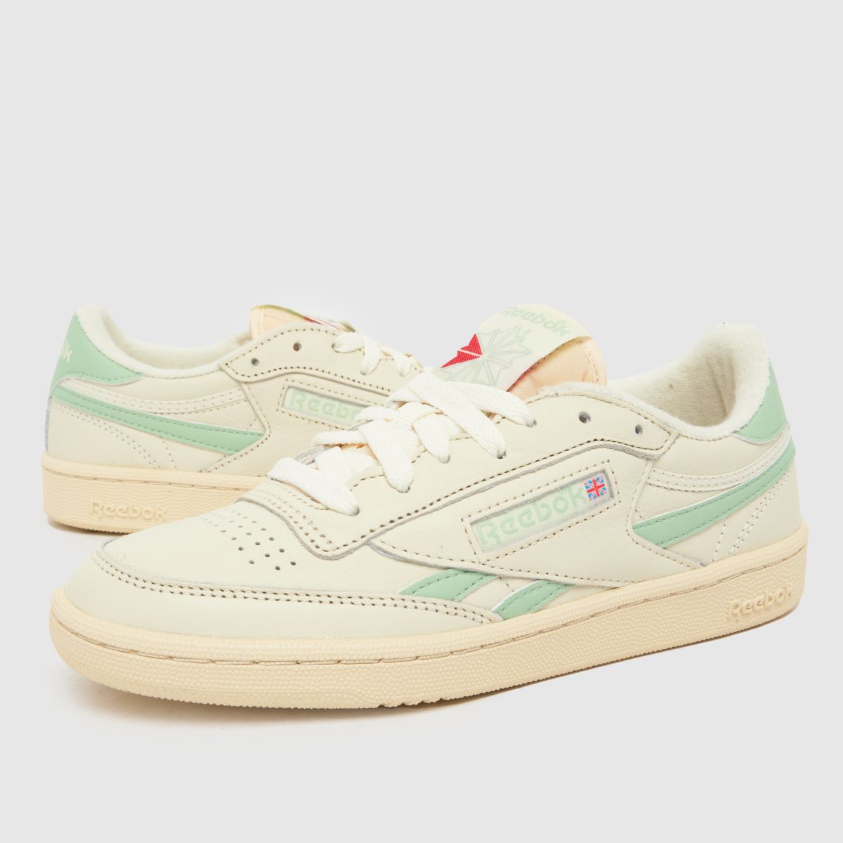 Damen Reebok Weiß-grün Club C Revenge Sneaker Reebok Club C Revenge 7