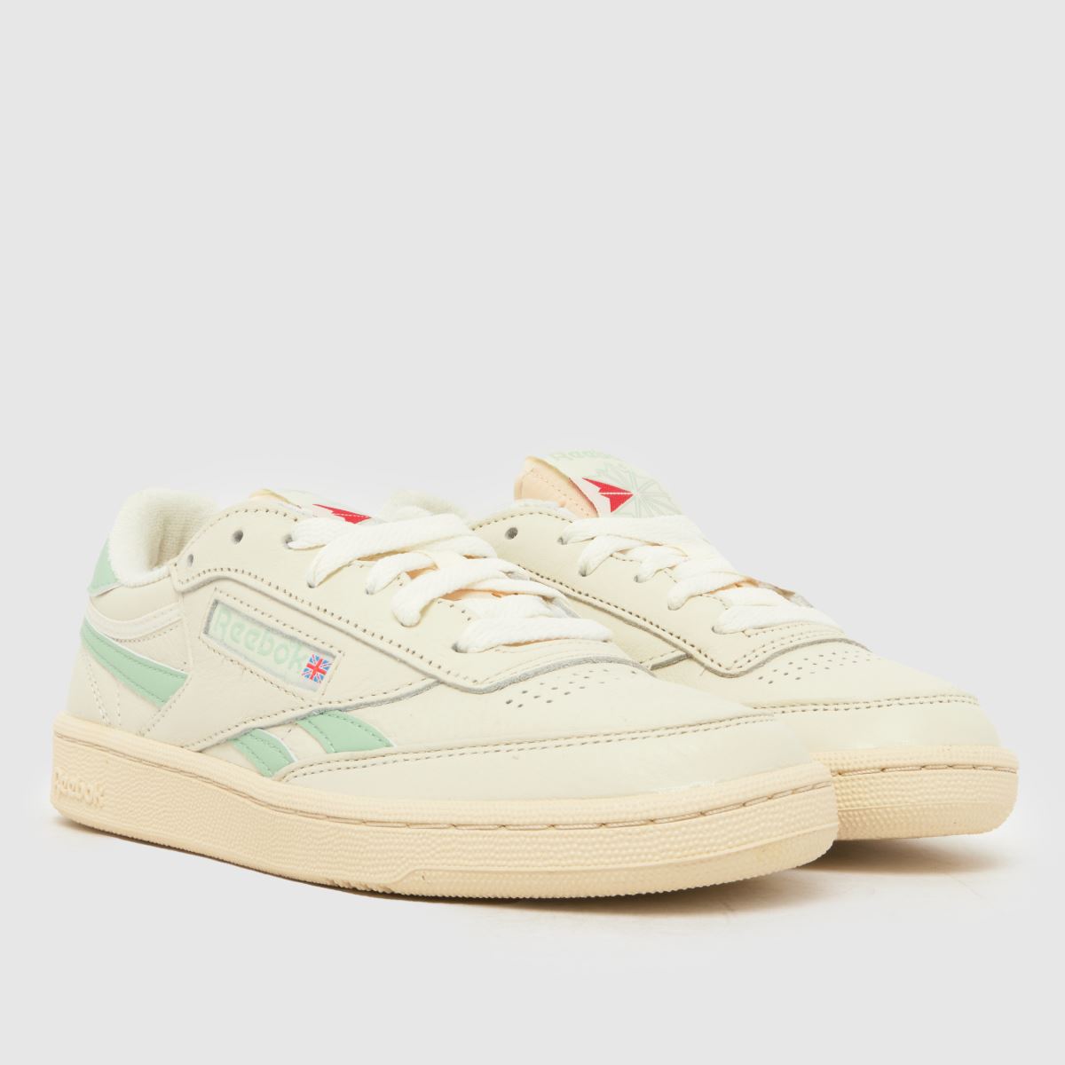 Damen Reebok Weiß-grün Club C Revenge Sneaker Reebok Club C Revenge 8