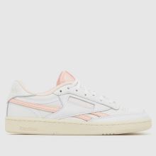 Reebok Club C Revenge in White & Pink Reebok Club C Revenge,1 of 4